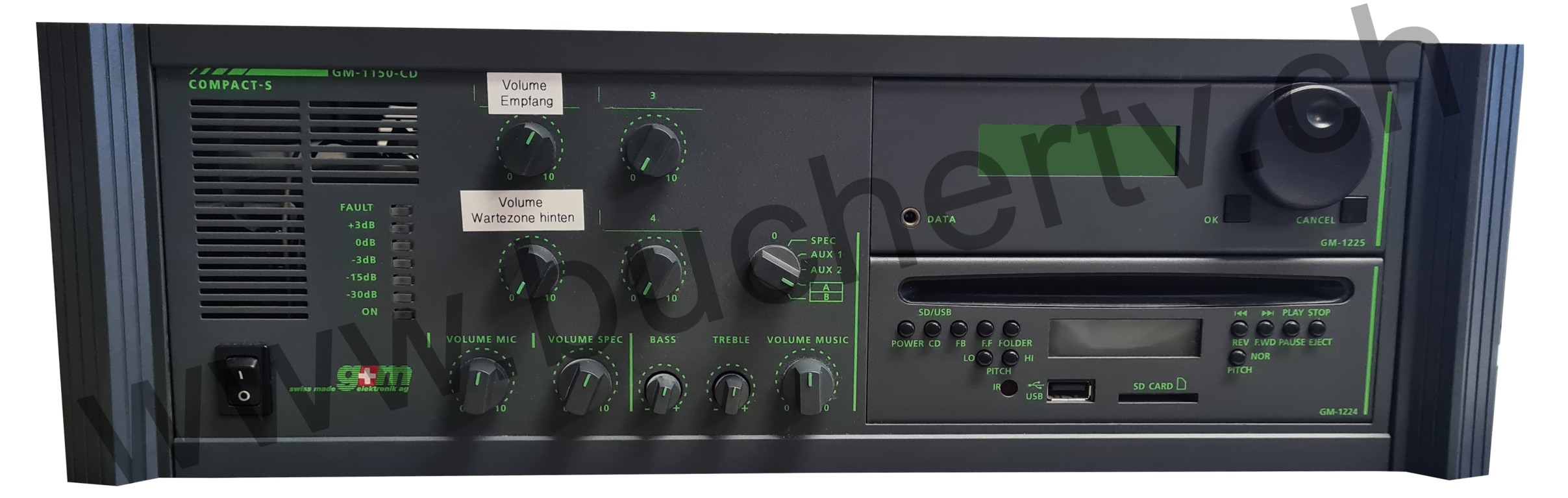 GM Elektronik GM-1150-CD Reparatur