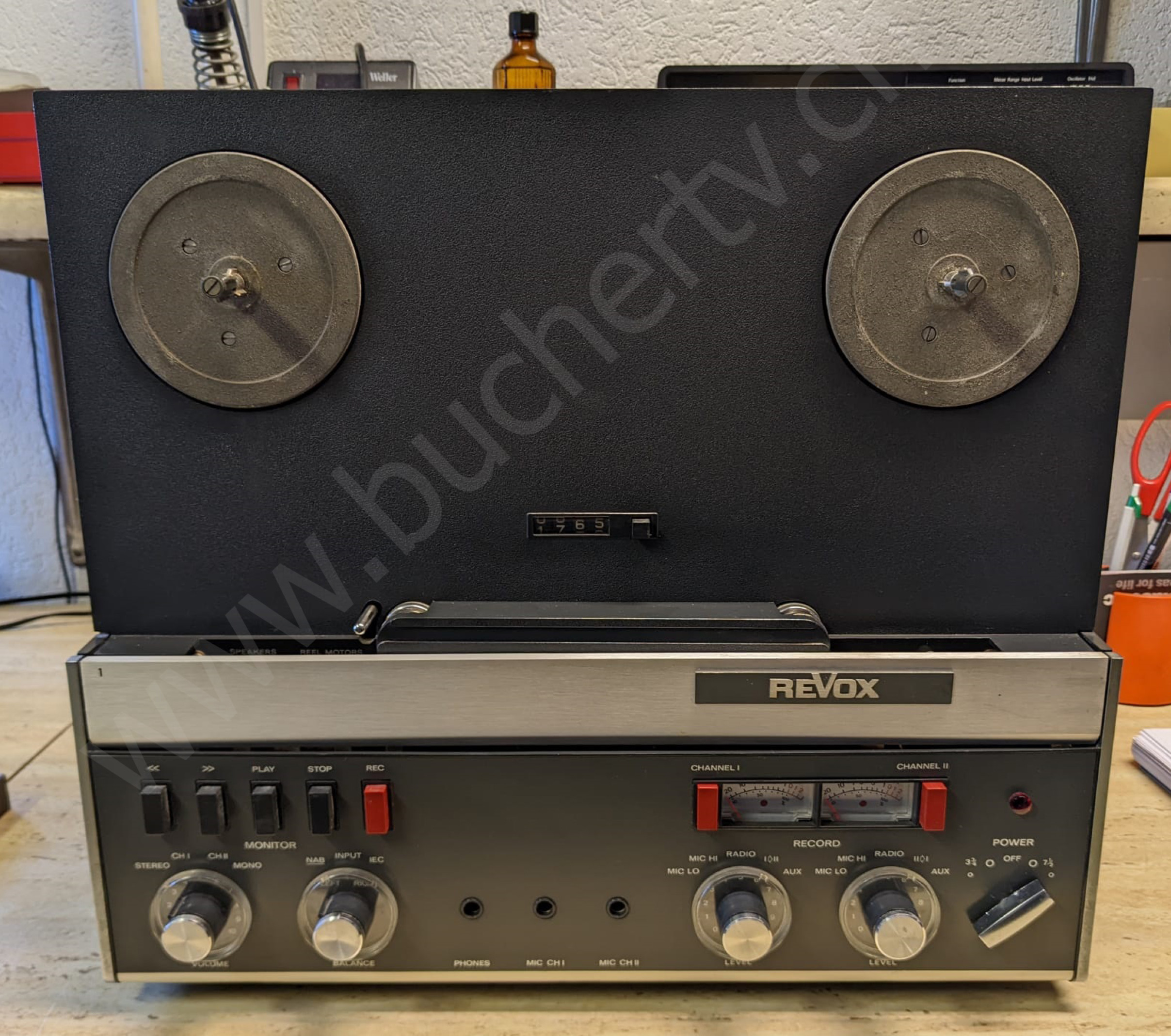 Revox A77 Bandmaschine Reparatur